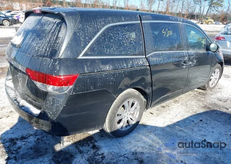 2014 Honda Odyssey Ex-L z USA, uszkodzony, nr VIN 5FNRL5H61EB129099